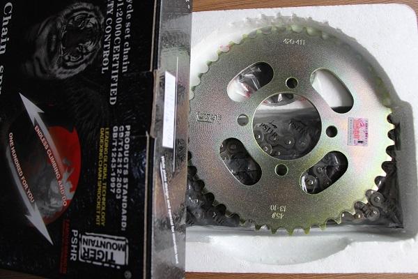 chain sprocket kit price cd 70