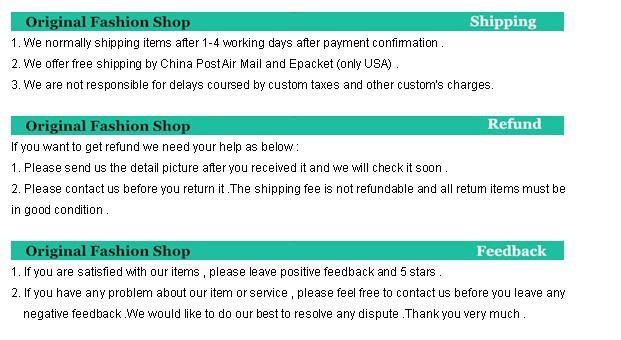 shipping &